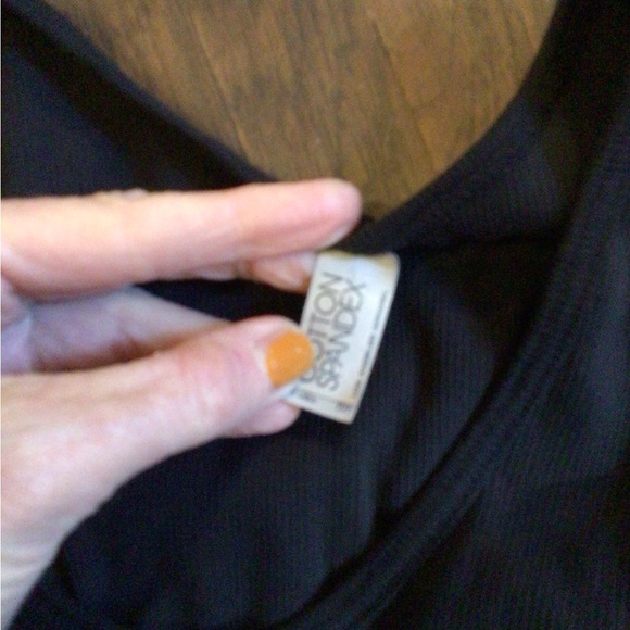 NEW! Los Angeles Apparel,Classic Black Women's cotton spandex Tank Top - Picture 3 of 5